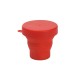 Copo retrátil de silicone 150ml personalizado