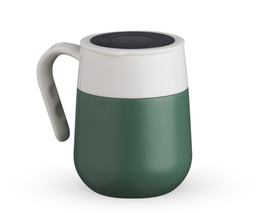 Caneca térmica inox 500ml com display led com logotipo