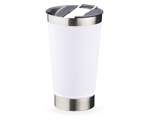 Copo térmico 500ml *liso com abridor promocional