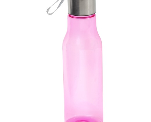 Garrafa plástica 600ml com logotipo