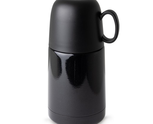 Garrafa térmica de 230ml com logotipo