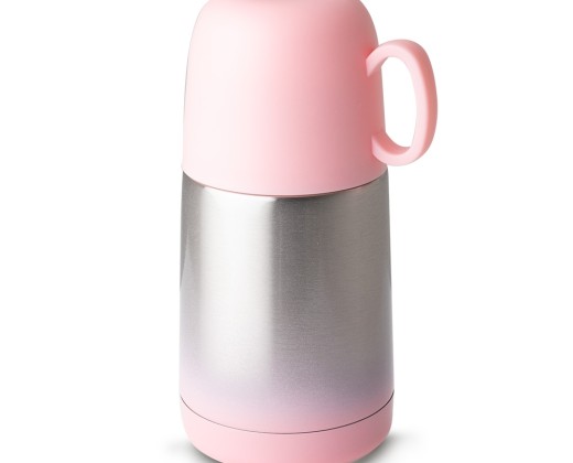Garrafa térmica de 230ml com logotipo