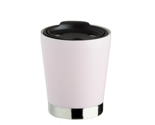 Copo inox parede dupla 300ml com logotipo
