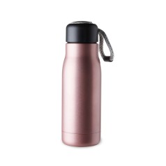 Garrafa térmica com cordão 420ml para empresas
