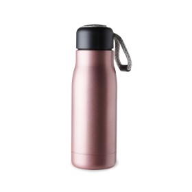 Garrafa térmica com cordão 420ml para empresas