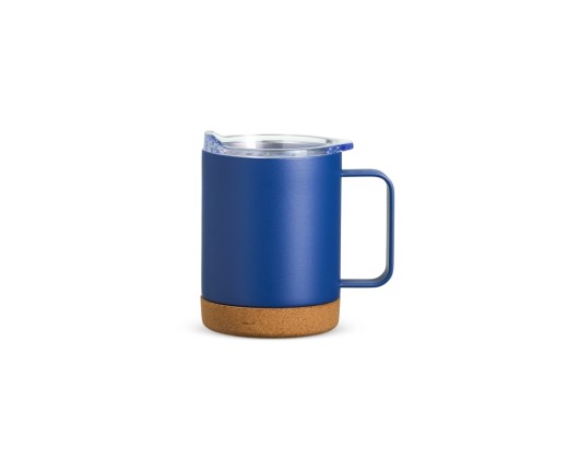 Caneca térmica com cortiça de 400ml personalizado