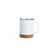 Caneca térmica com cortiça de 400ml personalizado