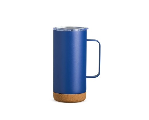 Caneca térmica com cortiça de 500ml para empresas