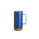 Caneca térmica com cortiça de 500ml para empresas