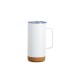 Caneca térmica com cortiça de 500ml para empresas