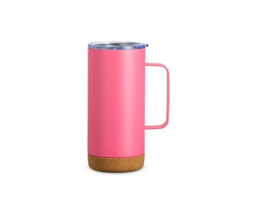 Caneca térmica com cortiça de 500ml para empresas