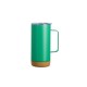 Caneca térmica com cortiça de 500ml para empresas